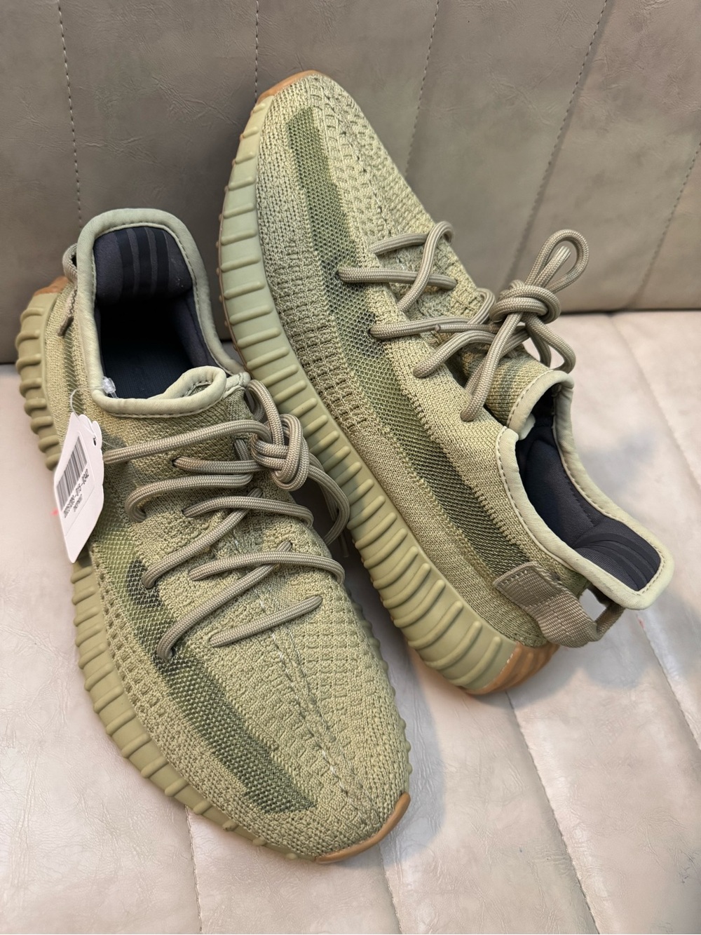 Adidas x Yeezy Boost 350 V2 in color Sulfur Size 8.5 US